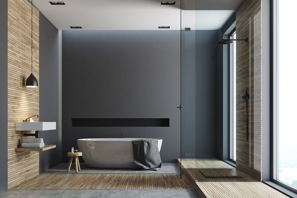 modernes Badezimmer