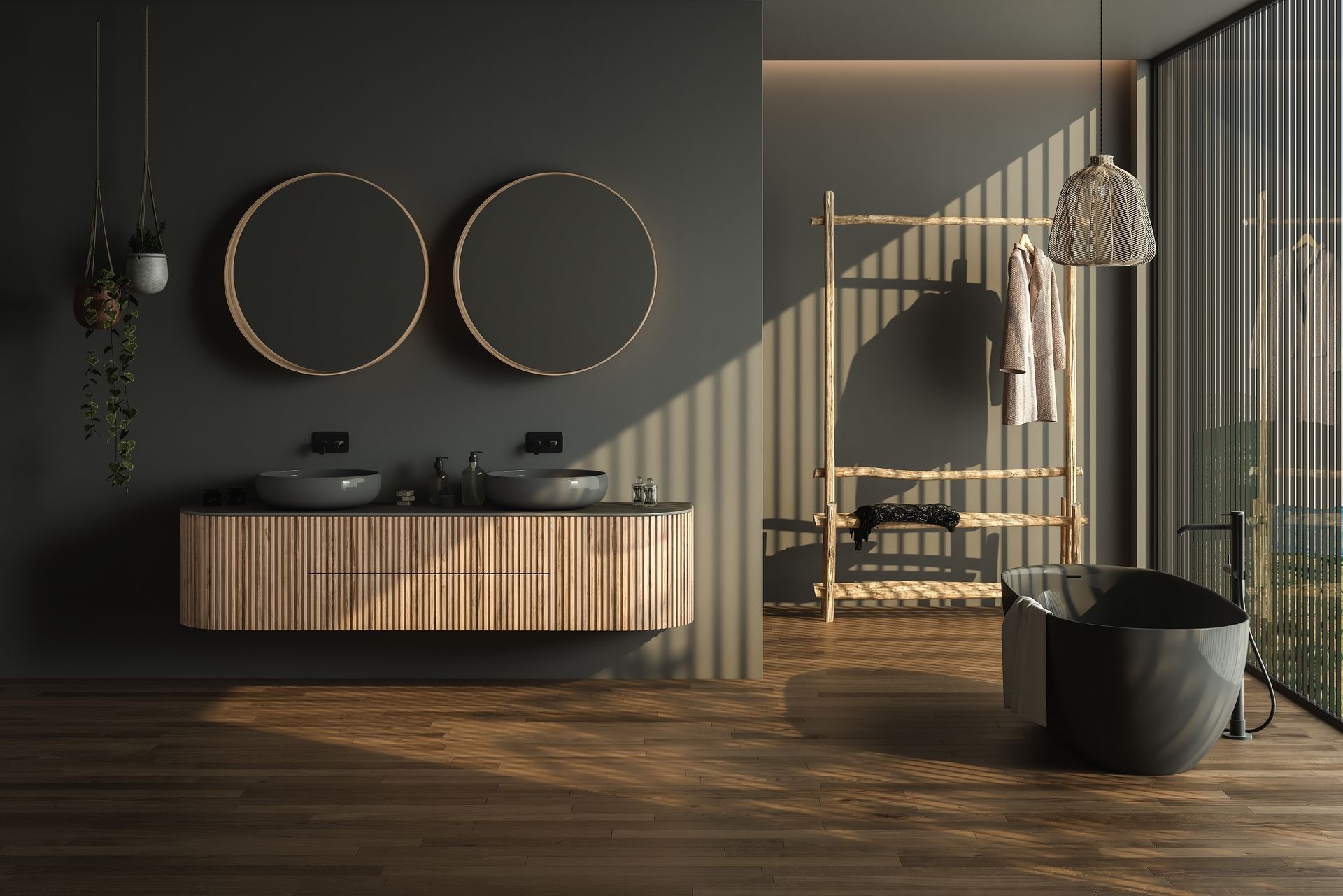 modernes Badezimmer